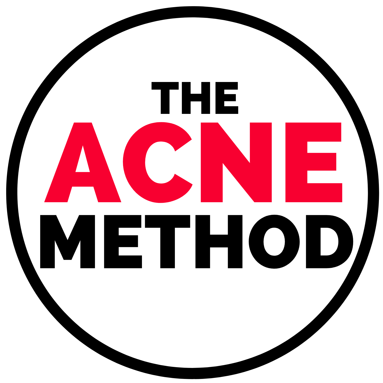 The Acne Method circular logo